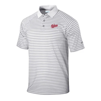 Indiana Columbia Golf Script Omni-Wick League Polo