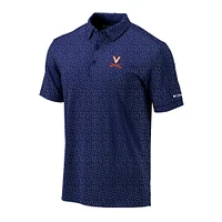 Virginia Columbia Golf Omni-Wick Slicer Polo