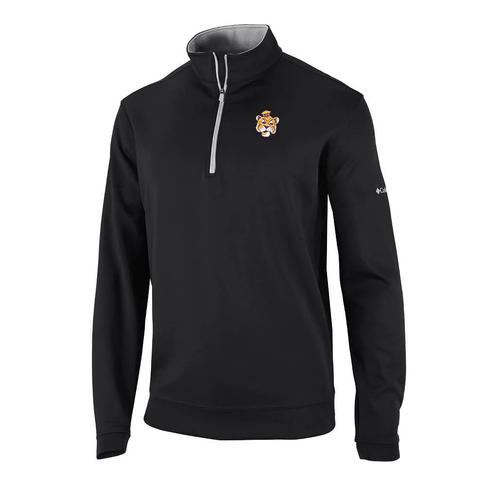 LSU Columbia Golf Vault Omni-Wick Wickham Hills 1/4 Zip