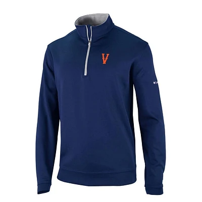 Virginia Columbia Golf Vault Omni-Wick Wickham Hills 1/4 Zip