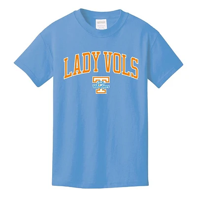 Tennessee Lady Vols YOUTH Arch Over Logo Tee