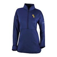 West Virginia Columbia Golf Women's Vault Go For It Pullover