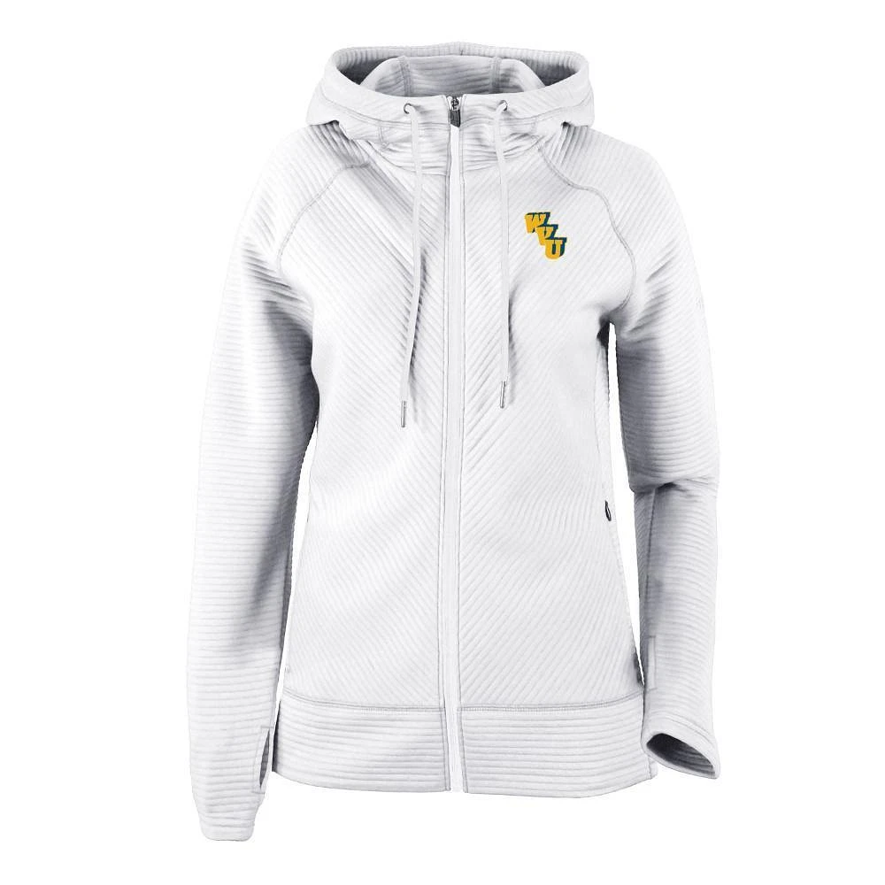 West Virginia Columbia Golf Women's Vault Pack It Up Jacket