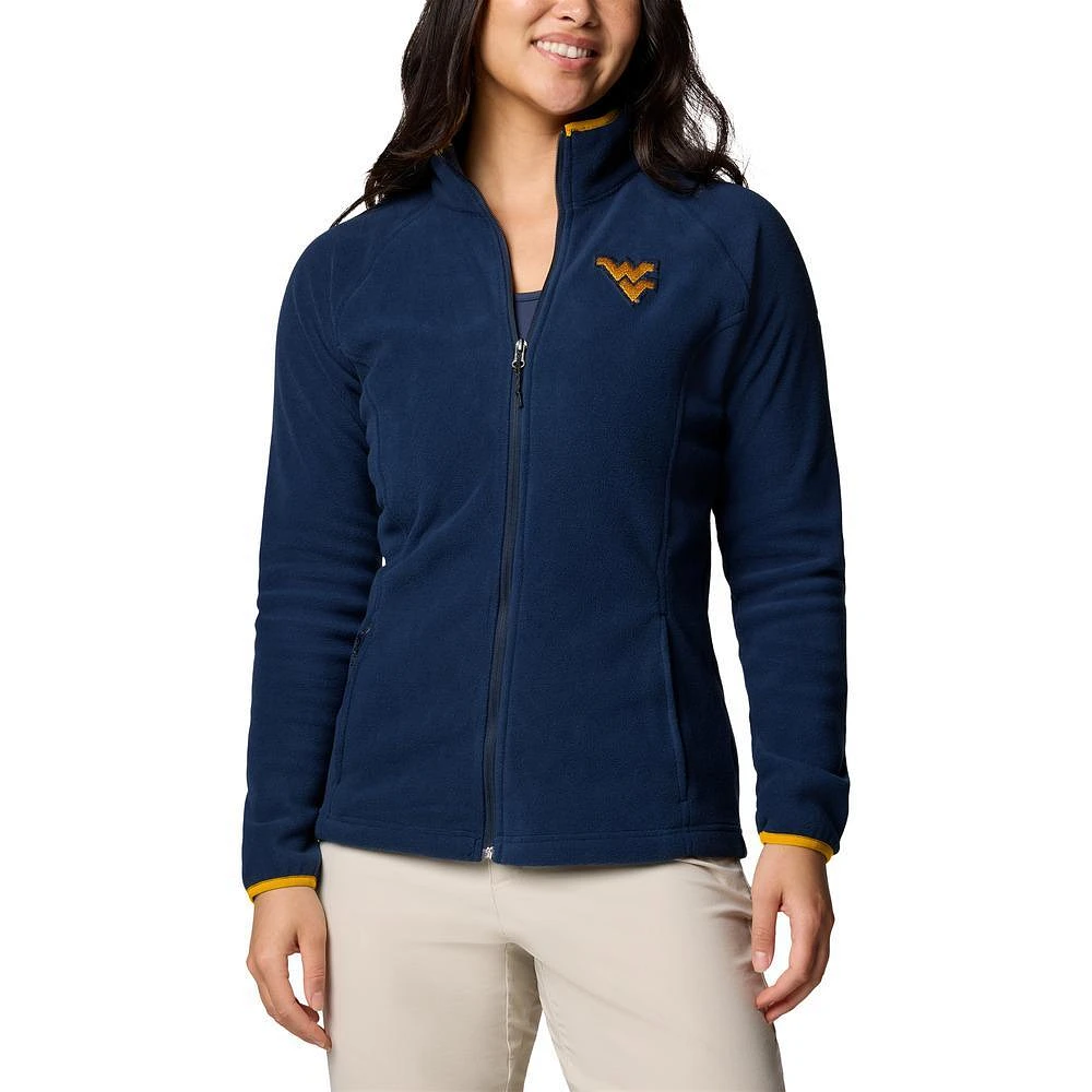 West Virginia Columbia Collegiate Give Go III Fleece Jacket
