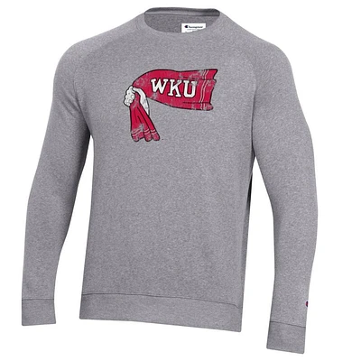 Western Kentucky Champion Vault Towel Triumph Fleece Raglan Crew