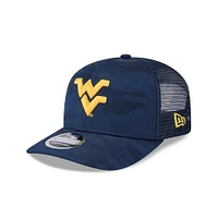 West Virginia New Era 970 Camo Mesh Stretch Snapback Cap