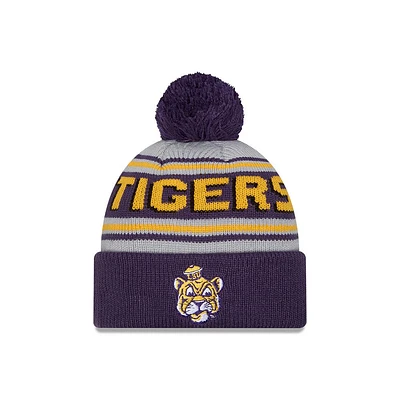 LSU New Era Retro Pom Beanie