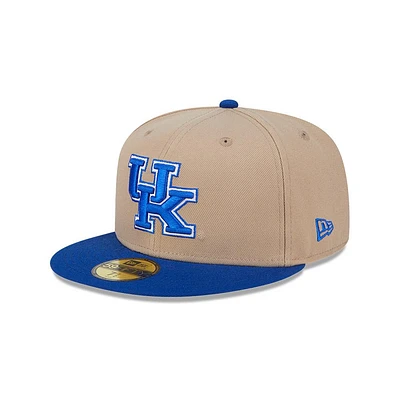 Kentucky New Era 5950 Flat Bill Fitted Cap