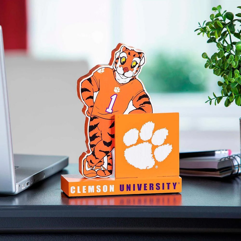 Clemson Mascot Logo Statue