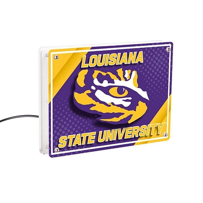 LSU Rectangle Desklite LED Decor