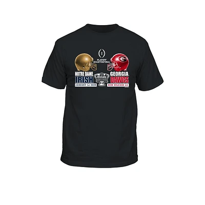 Georgia 2025 Sugar Bowl Bound Short Sleeve Match Up Tee