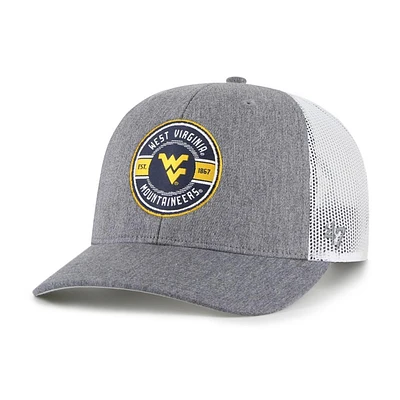 West Virginia 47 Brand Hash Mark Trucker Adjustable Hat