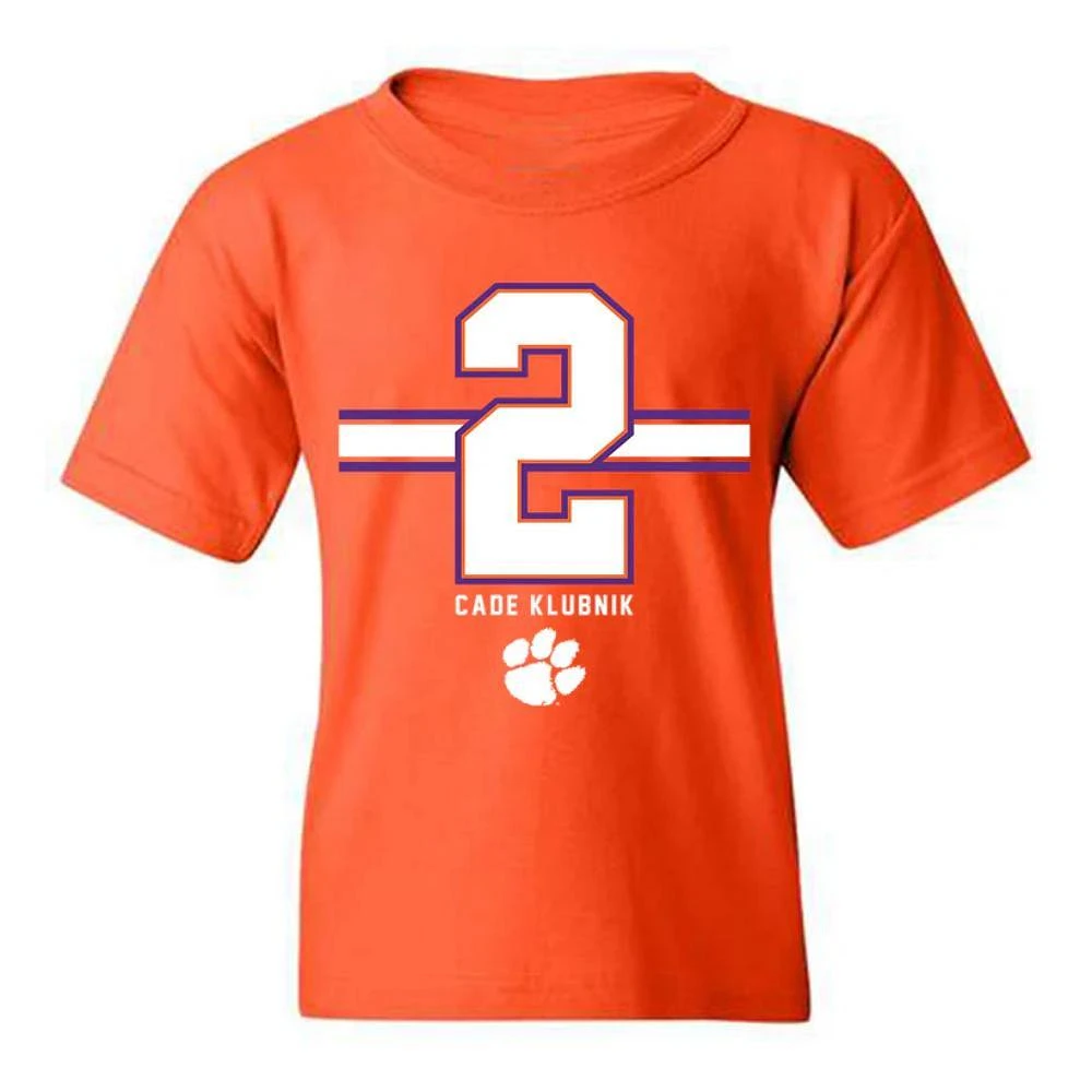 Clemson YOUTH Cade Klubnik Shirsey Tee