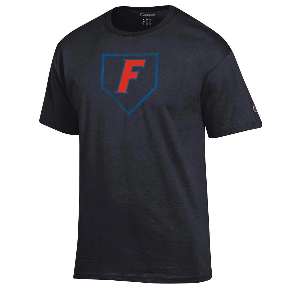 Florida Champion Baseball Plate Logo Tee