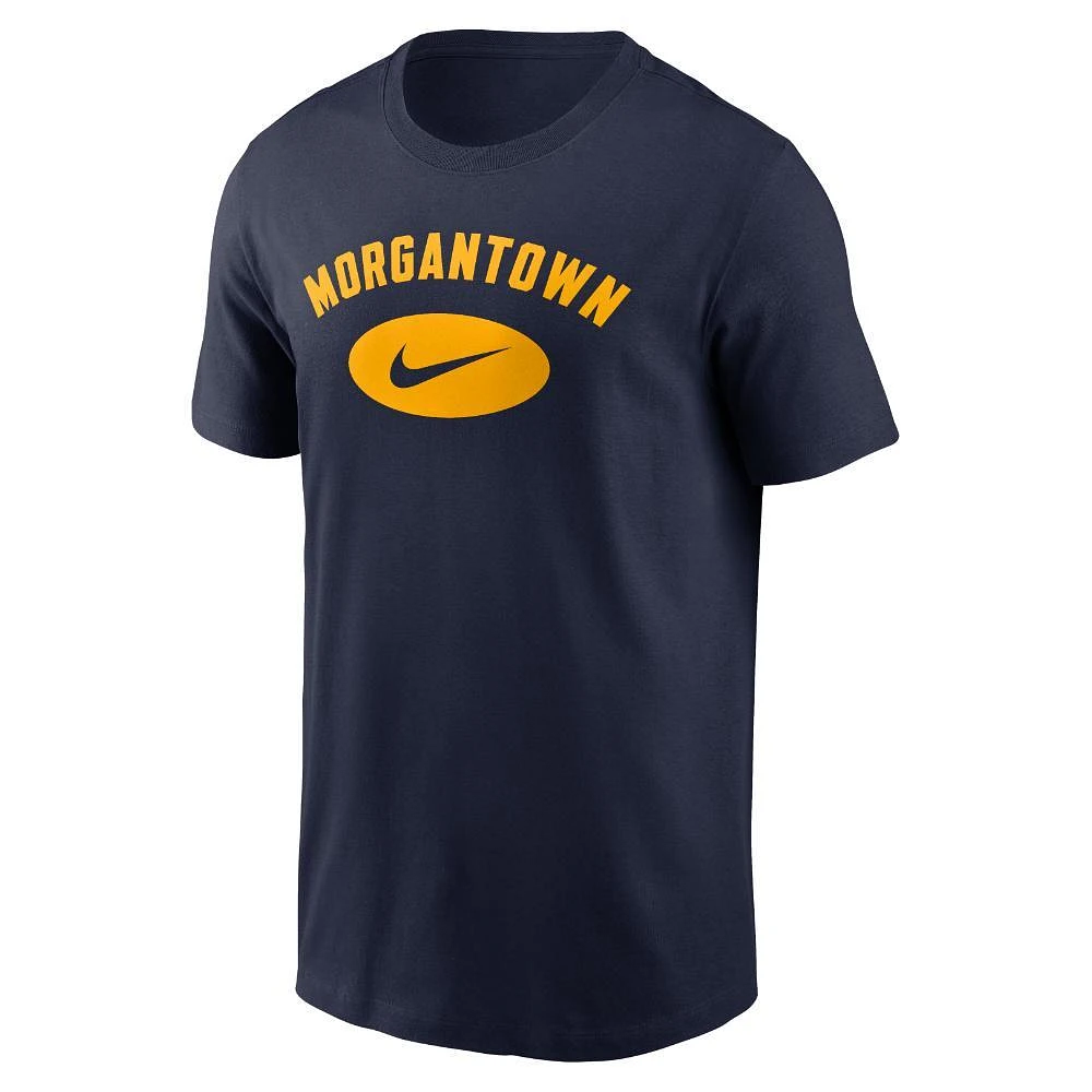 West Virginia Nike City Name Cotton Tee