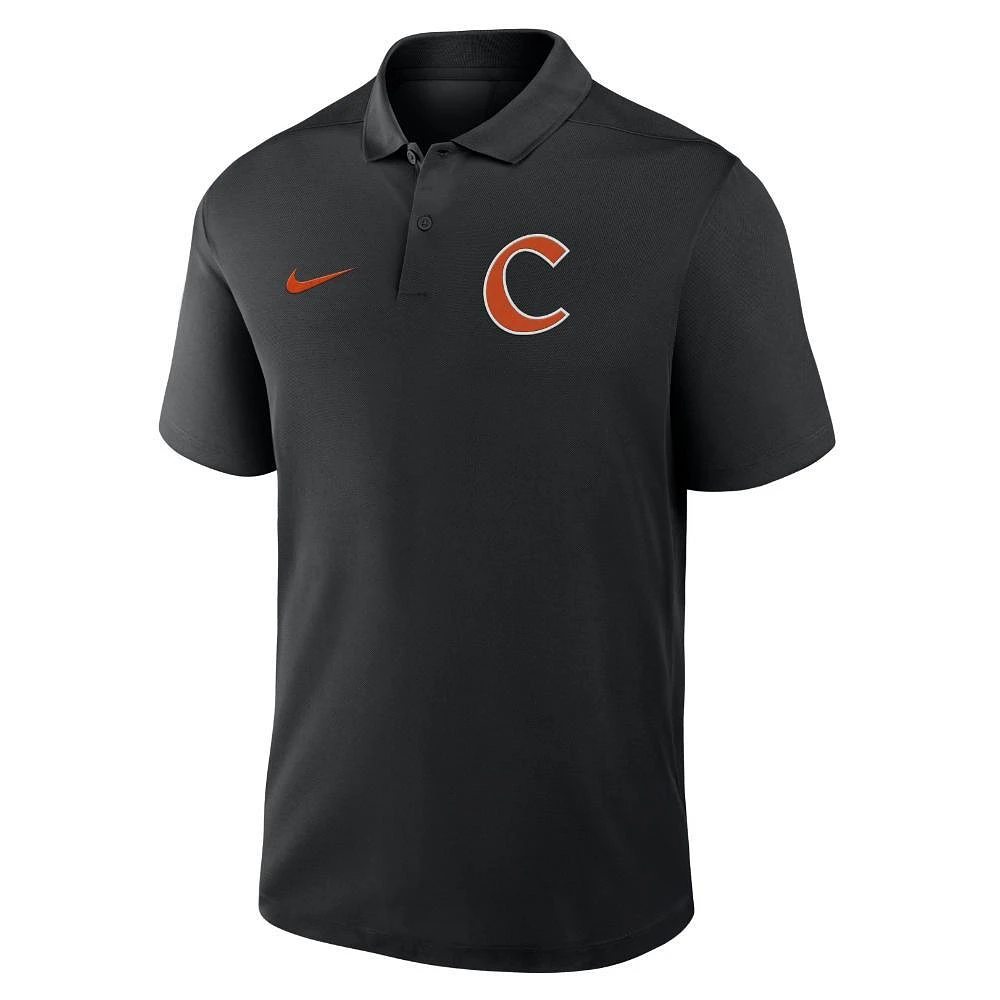 Clemson Nike Dri-Fit Victory Baseball Logo Polo