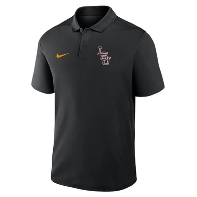 LSU Nike Dri-Fit Victory Baseball Logo Polo