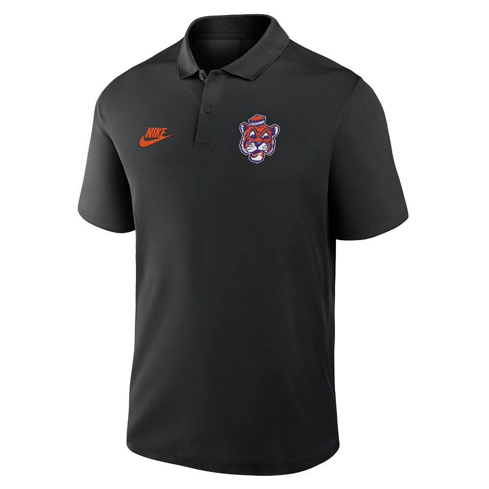 Clemson Nike Dri-Fit Victory Legacy Vault Logo Polo