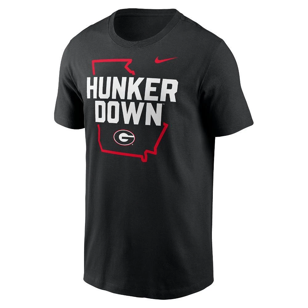 Georgia Nike Primary Wordmark Cotton Tee