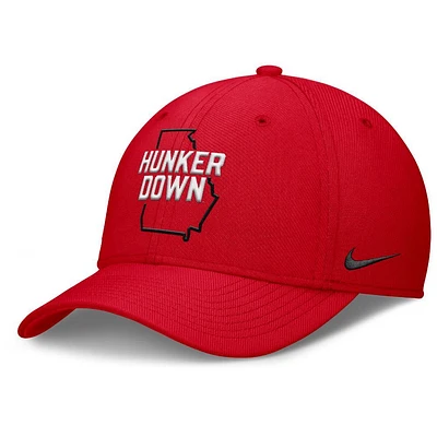 Georgia Nike Rise Local Structured Swooshflex Cap