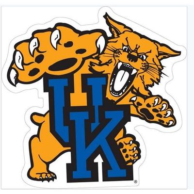  Kentucky Wildcat Uk Logo Auto Magnet (6 )