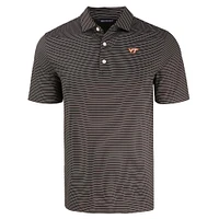 Virginia Tech Cutter & Buck Forge Fine Line Polo