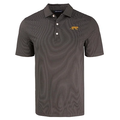 LSU Cutter & Buck Silhouette Forge Fine Line Polo