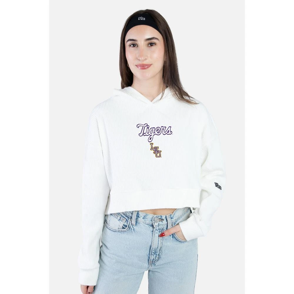 LSU Hype And Vice Warm-Up Cropped Hoodie