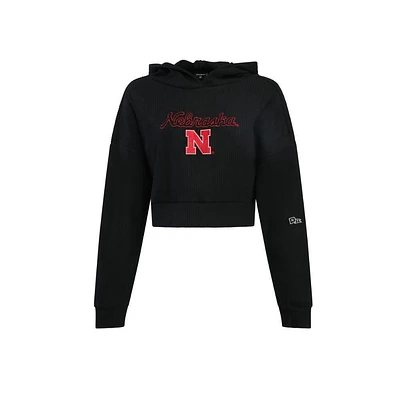 Nebraska Hype And Vice Warm-Up Cropped Hoodie