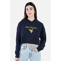 West Virginia Hype And Vice Warm-Up Cropped Hoodie