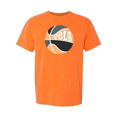 Tennessee Vols Vintage Basketball Comfort Colors Tee