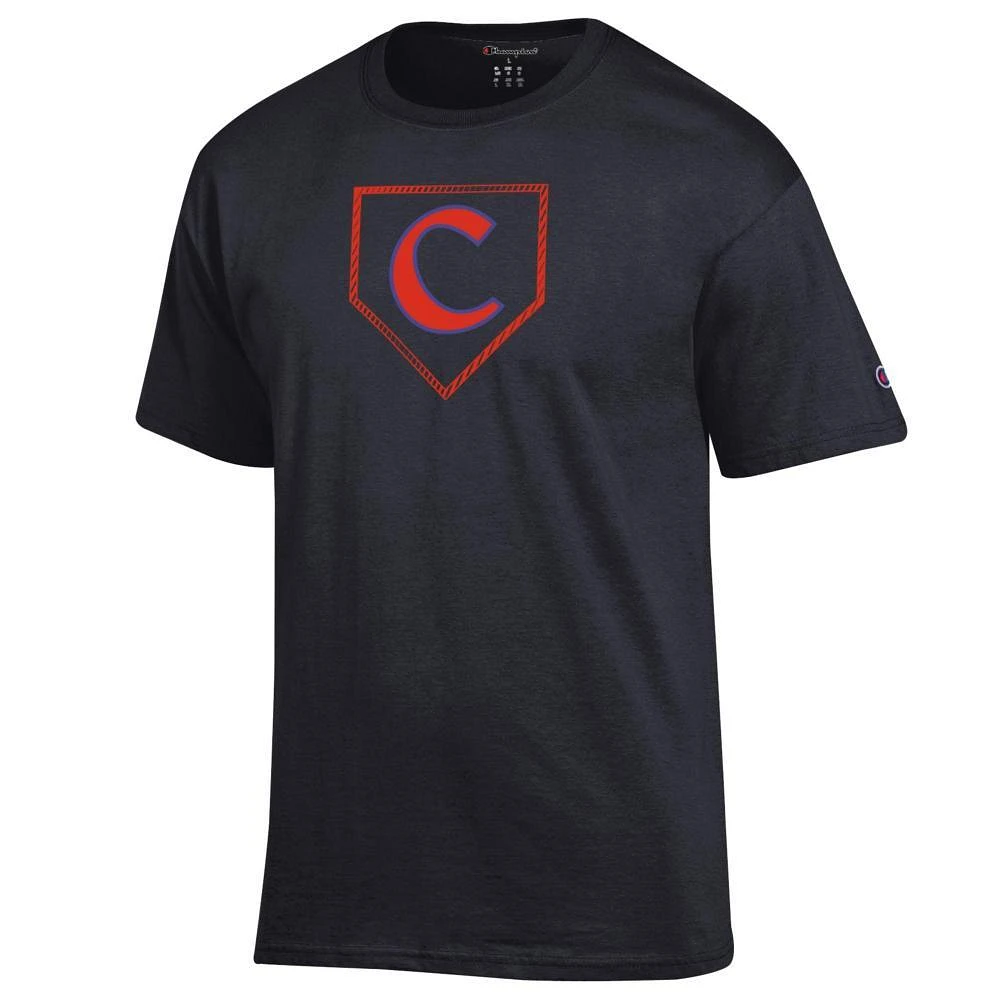Clemson Champion Baseball Plate Logo Tee