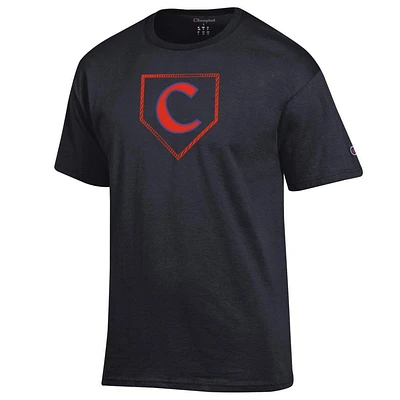 Clemson Champion Baseball Plate Logo Tee