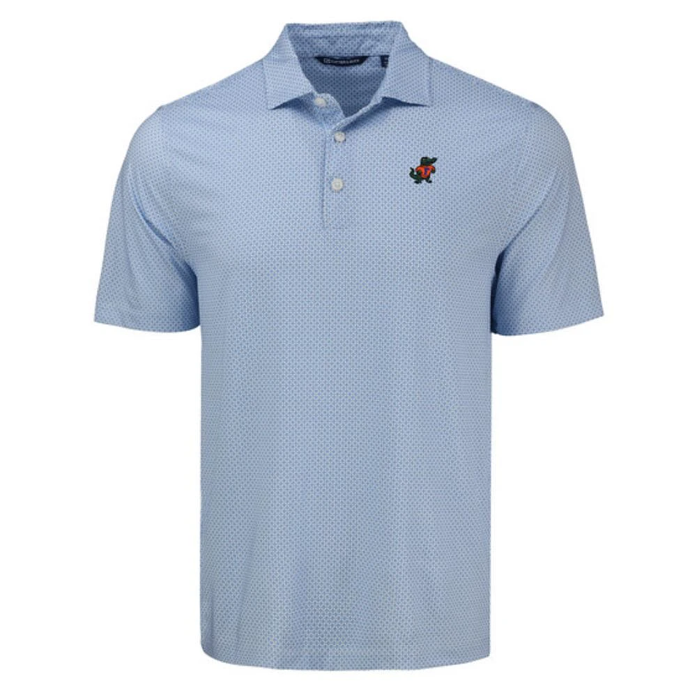 Florida Cutter & Buck Vault Albert Pike Eco Diamond Dot Polo