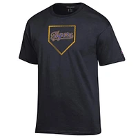 LSU Champion Baseball Plate Logo Tee