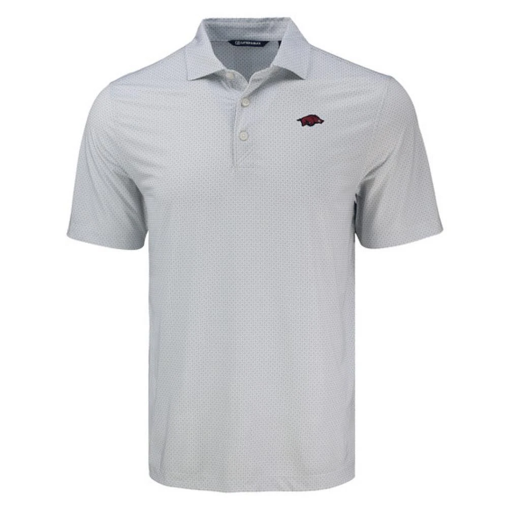 Arkansas Cutter & Buck Pike Eco Diamond Dot Polo