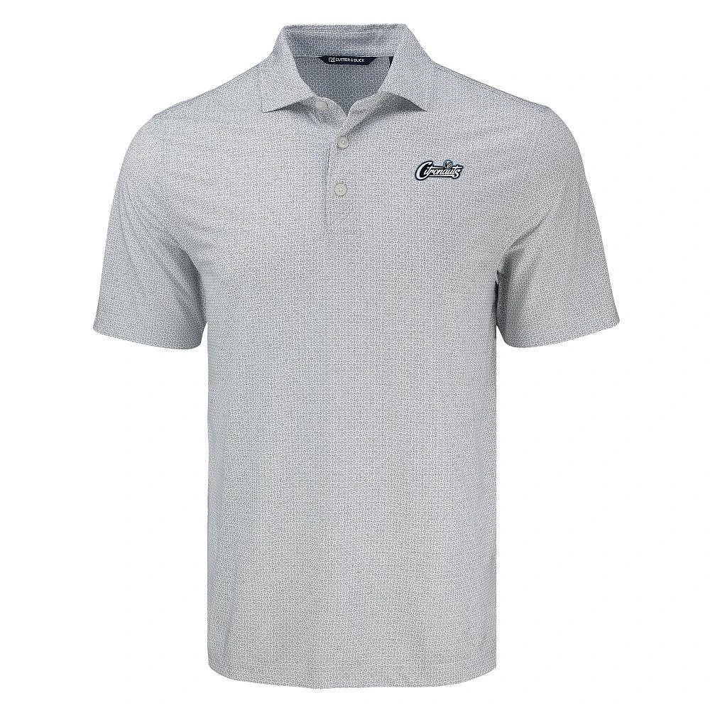 UCF Cutter & Buck Vault Citronauts Pike Eco Diamond Dot Polo