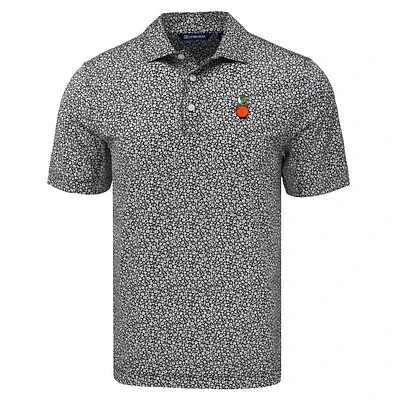 UCF Cutter & Buck Vault Citro Pike Eco Flora Print Polo