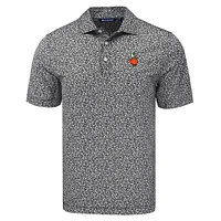 UCF Cutter & Buck Vault Citro Pike Eco Flora Print Polo