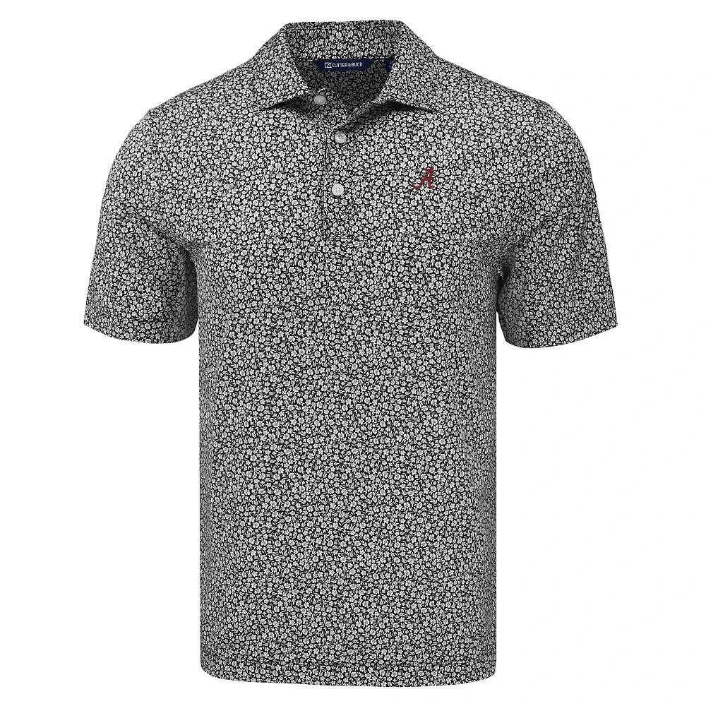 Alabama Cutter & Buck Pike Eco Flora Print Polo