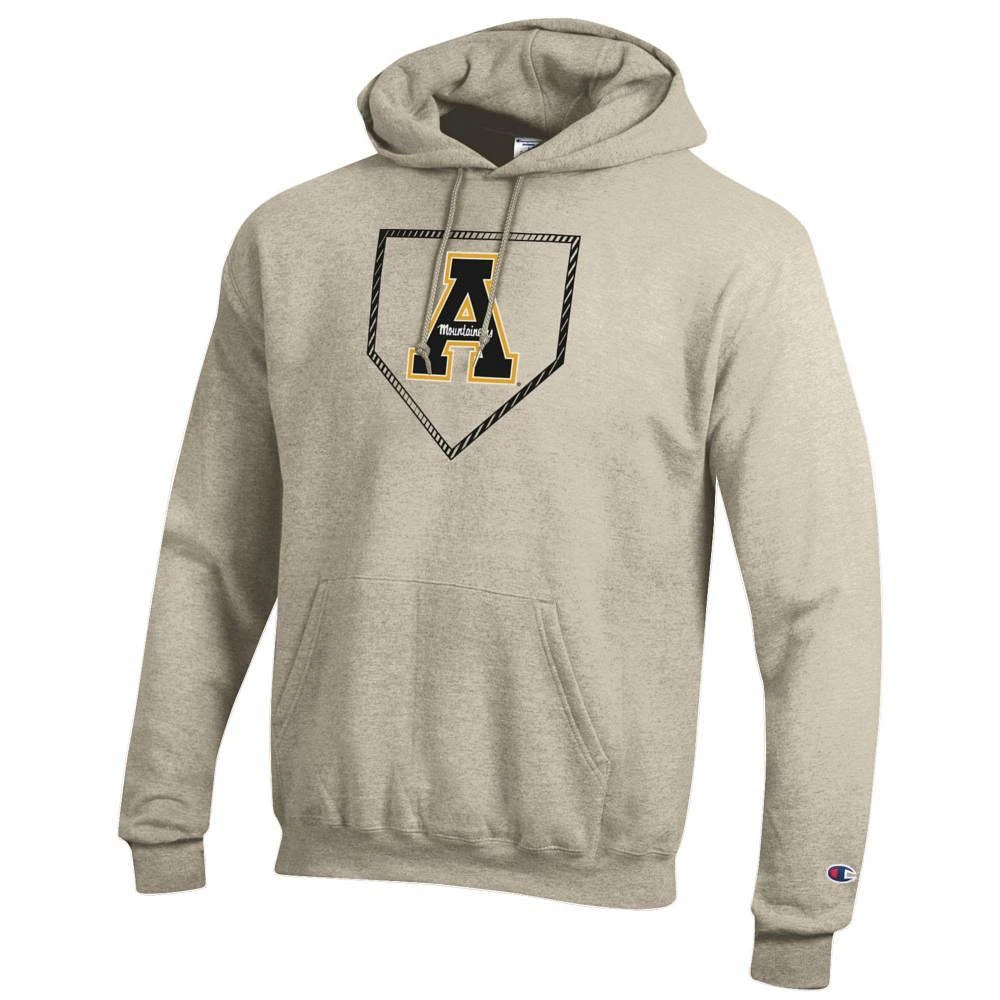 App State Champion Baseball Plate Logo Hoodie