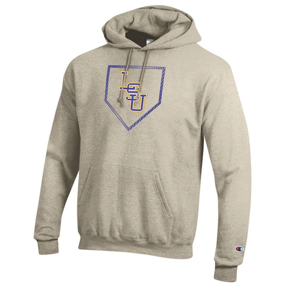 LSU Champion Baseball Plate Logo Hoodie