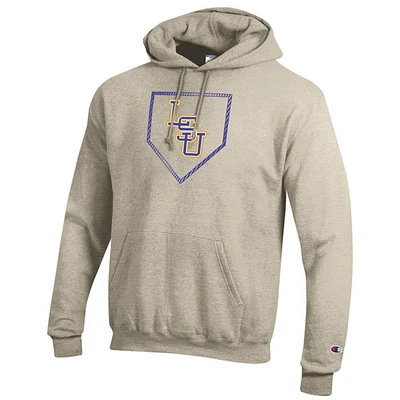 LSU Champion Baseball Plate Logo Hoodie