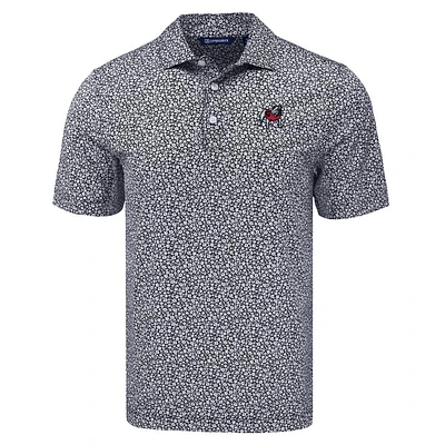 Georgia Cutter & Buck Pike Eco Flora Print Polo