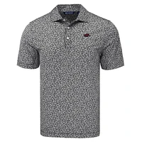 Arkansas Cutter & Buck Pike Eco Flora Print Polo