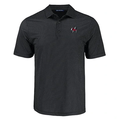 Georgia Cutter & Buck Pike Eco Shadow Check Print Polo