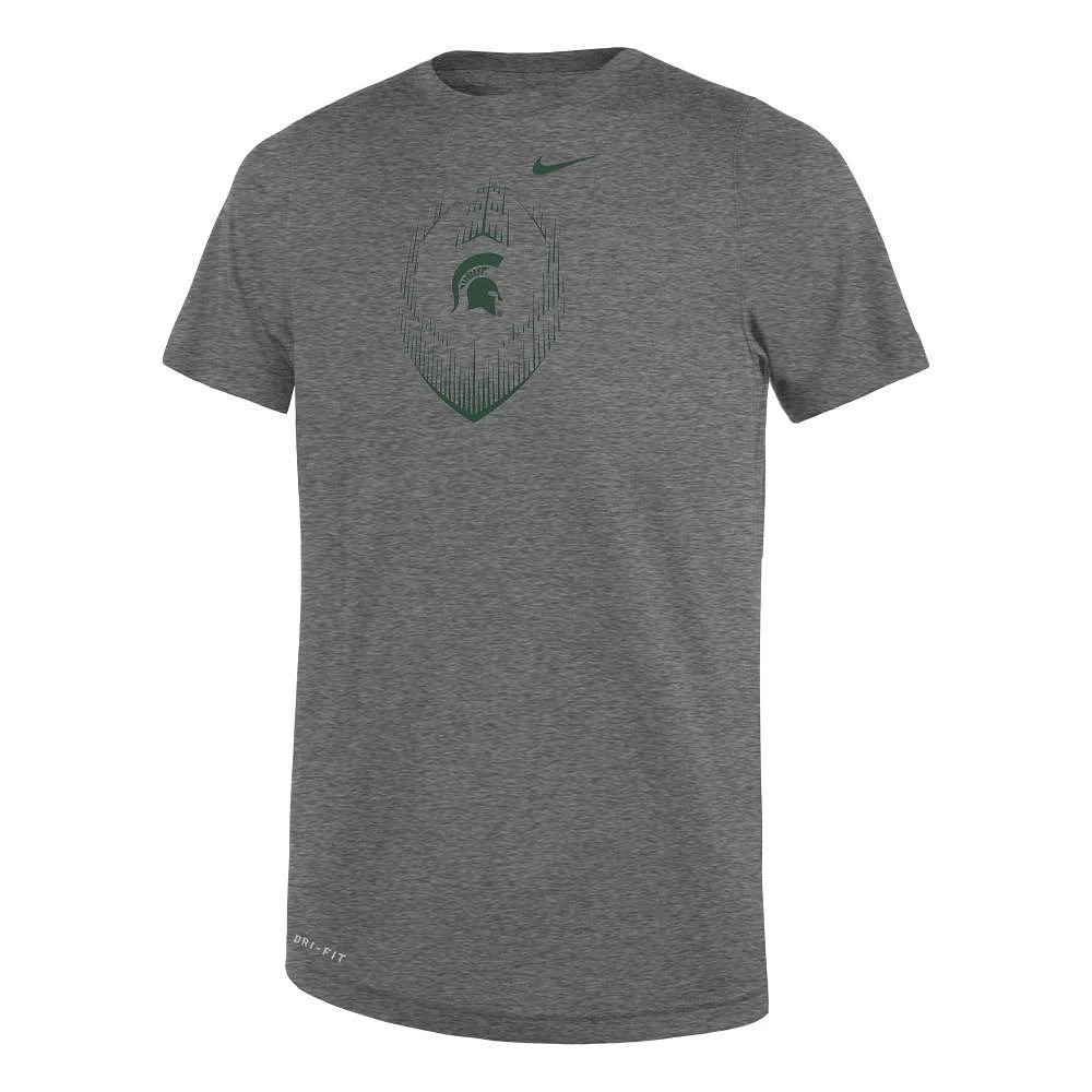 Michigan State Nike Kids Legend Football Tee