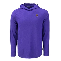 LSU Cutter & Buck Vault Sailor Coastline Epic Hooded Shirt