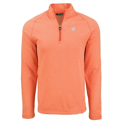 Clemson Cutter & Buck Peshastin Eco Fleece 1/2 Zip Pullover