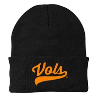 Tennessee Vols Script Black Beanie